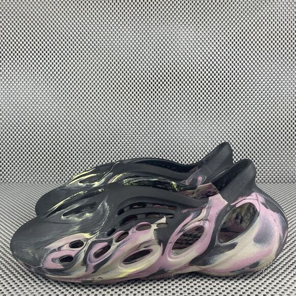Adidas Yeezy Foam Runner MX Carbon Shoes Mens 12 Colorful Athletic GV7904 - Picture 2 of 13